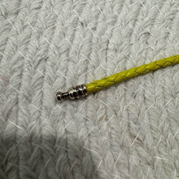 Leather Chamilia Bracelet - Picture 3 of 6